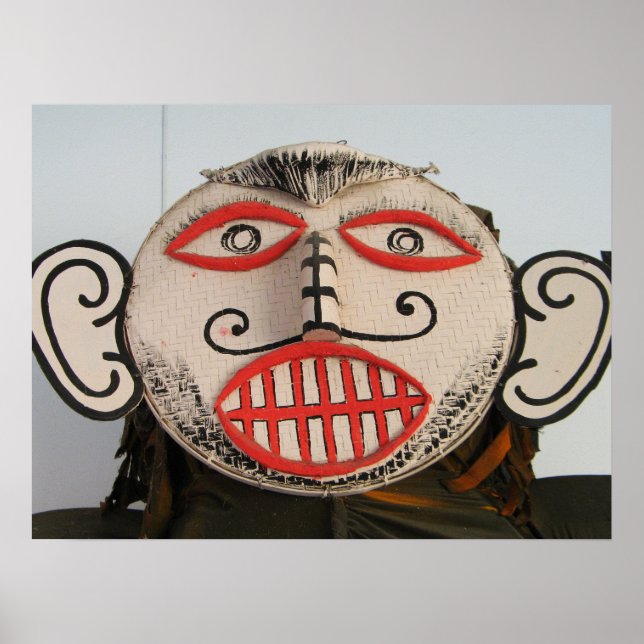 Thai Ghost Face, Phi Ta Khon Mask Festival, Loei Poster (Vorne)