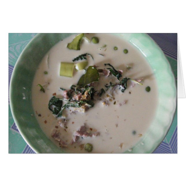 Thai Green Curry [แ ง เ ย ว กขีห. asiatisches Esse (Vorderseite (Horizontal))