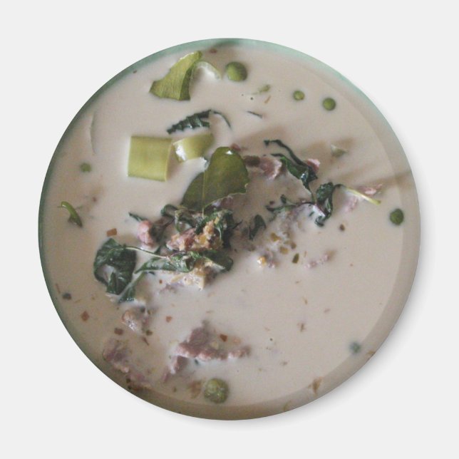 Thai Green Curry [แ ง เ ย ว กขีห. asiatisches Esse Magnet (Vorne)