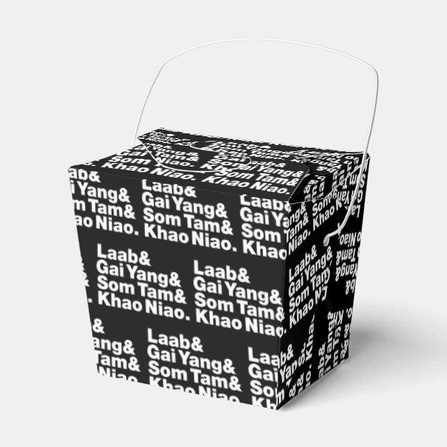 Thai Isaan Street Food Geschenkschachtel (Vorderseite)