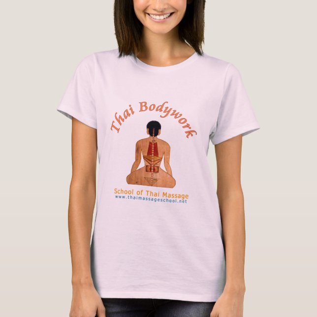 Thai Körperarbeit Frauen lange Ärmel T-Shirt (Vorderseite)