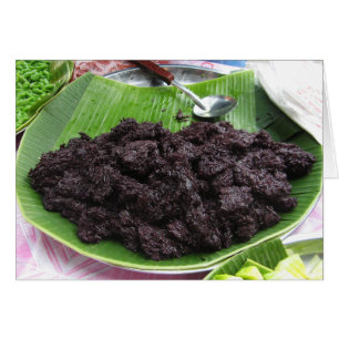 Thai Lao Black Sticky Rice [Khao Niao Dam] Karte
