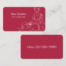 Thai Massage Business Card