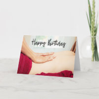Thai Massage Happy Geburtstag zum Kunden