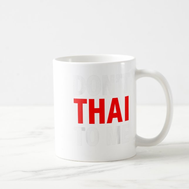 Thai mir Thailand Khmer Conflict Red Men W Kaffeetasse (Rechts)