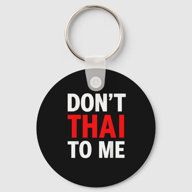 Thai mir Thailand Khmer Conflict Red Men W Schlüsselanhänger (Vorderseite)