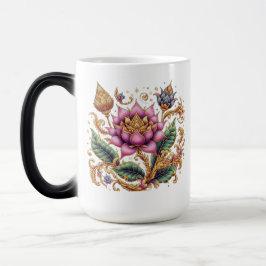 Thai Motif Blume Morphing Verwandlungstasse