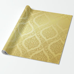 Thai Pattern Oberster Goldgrundthai, Muster, Geschenkpapier