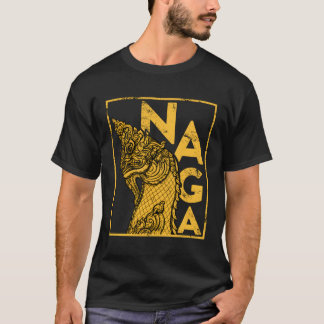 Thai Phaya Naga Sea Dragon Laotian Laos Naga Payan T-Shirt
