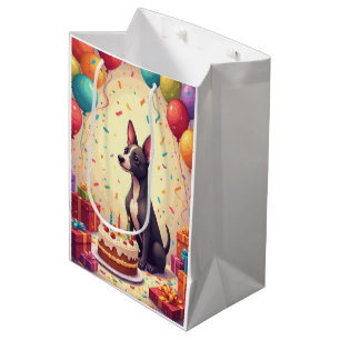 Thai Ridgeback Geburtstagsfeier Mittlere Geschenktüte