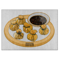 Thai Shrimp Cartoon Illustration