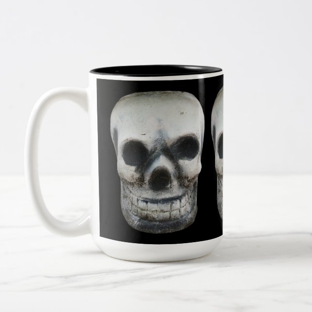 Thai Skull Zweifarbige Tasse (Links)