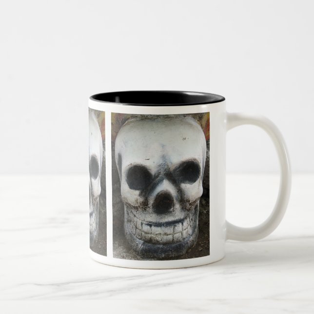 Thai Skull Zweifarbige Tasse (Rechts)