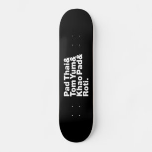Thai Street Food Skateboard