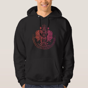 Thai Tattoo Twin Tiger Sak Yant Muay Thailand Hoodie
