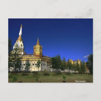 Thai-Tempel Postkarte