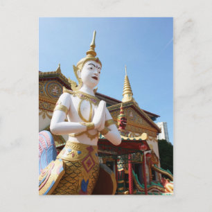 Thai Temple in Penang Postkarte