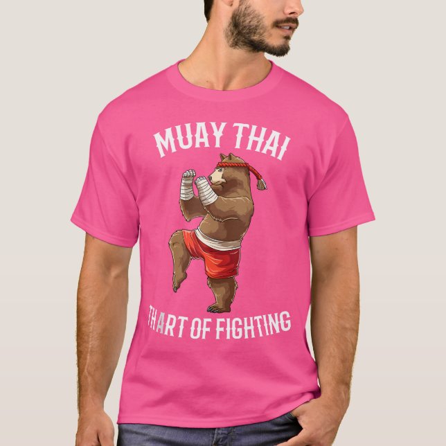 Thai und Thai Boxing T-Shirt (Vorderseite)