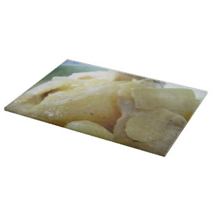 Thai Yellow Curry [แ ง ก ห ก ะ] .. Asian Street Fo Schneidebrett