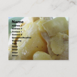 Thai Yellow Curry [แ ง ก ห ก ะ] .. Asian Street Fo Visitenkarte