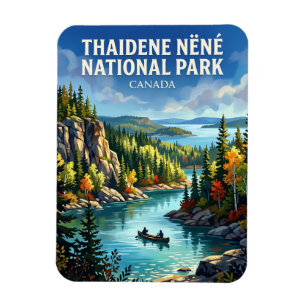 Thaidene Nëné Nationalpark Kanada Magnet