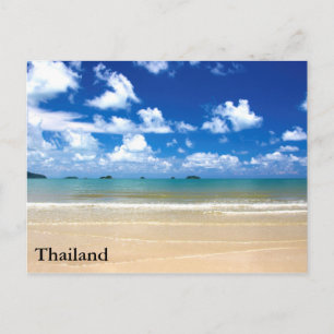 Thailand am Strand Postkarte