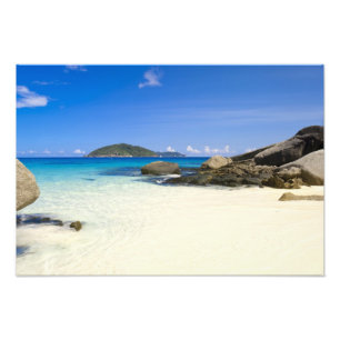 Thailand, Andaman-Meer. Ko Miang Insel Similan Fotodruck