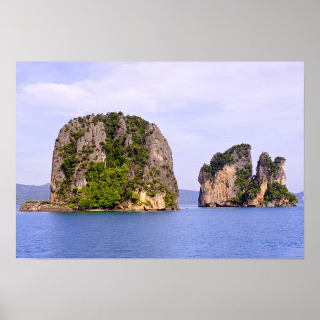 Thailand, Andaman Sea. Ao Phang Nga Inseln 2 Poster (Vorne)
