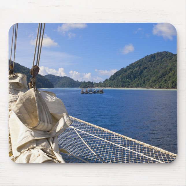 Thailand, Andaman Sea. Star Fyer Clipper Mousepad (Vorne)