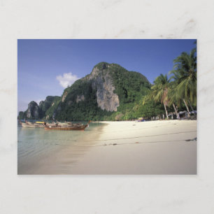 Thailand, Andamanen-Meer, Ko Phi Phi Insel, Strand Postkarte