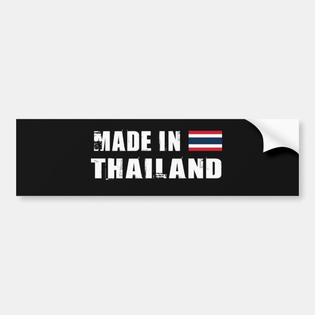THAILAND AUTOAUFKLEBER (Vorne)
