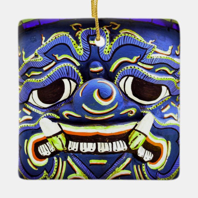 Thailand Bangkok Custom Christmas Ornament (Vorderseite)