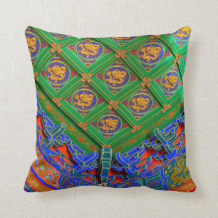 Thailand, Bangkok  Drachentempel Kissen