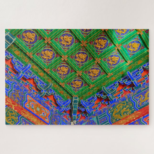 Thailand, Bangkok | Dragon Temple Puzzle (Horizontal)