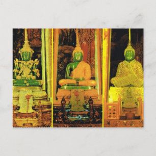 Thailand, Bangkok Emerald Buddha Postkarte