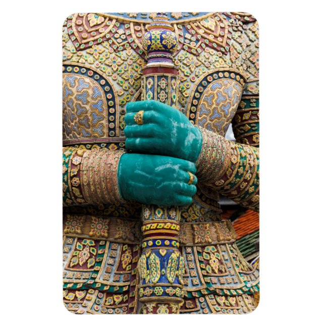 Thailand, Bangkok, Grand Palace Magnet (Vertikal)