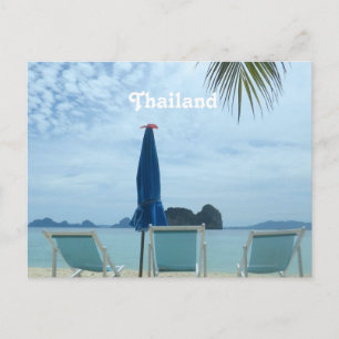 Thailand Beach Postkarte