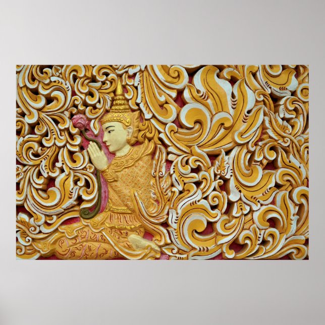 Thailand Buddha Poster (Vorne)