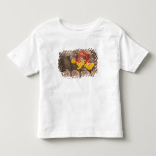 Thailand, Buddhas Füße und Ringelblumenopfer Kleinkind T-shirt