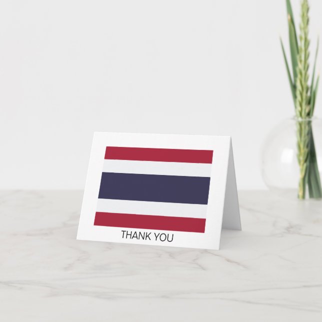 Thailand Dankeskarte (Vorderseite)