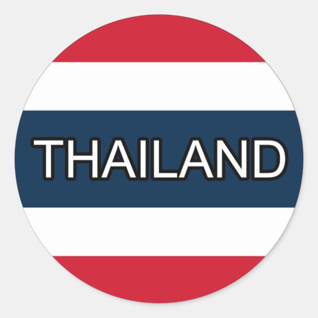 Thailand Euro Sticker (Vorderseite)