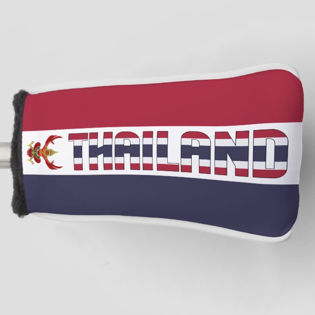 Thailand Flag Gorgetic Patriotic Golf Headcover (Vorderseite)