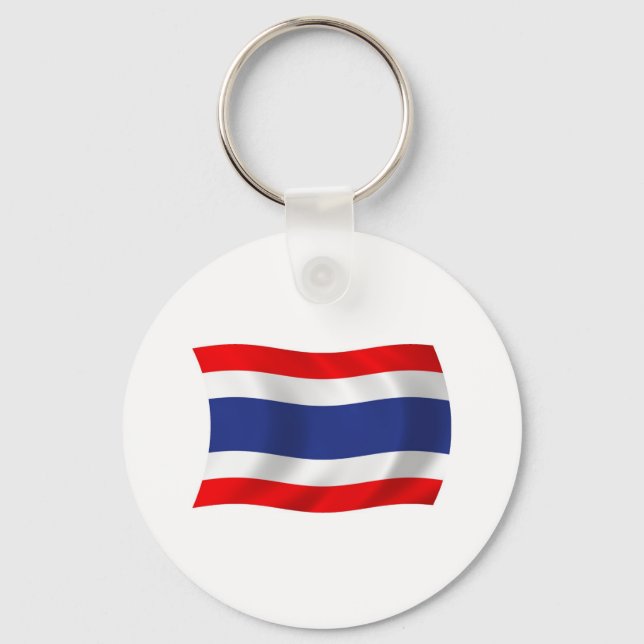 Thailand Flag Schlüsselanhänger (Vorderseite)