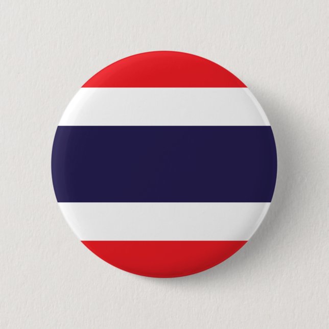 Thailand-Flagge Button (Vorderseite)