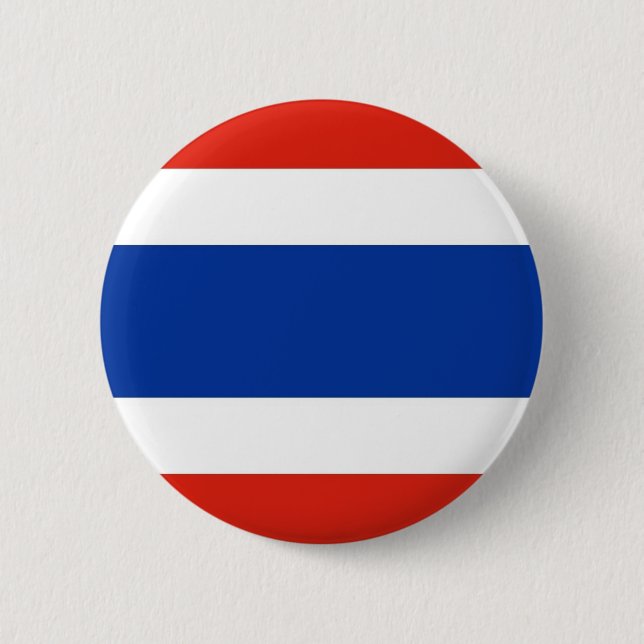 Thailand-Flagge Button (Vorderseite)