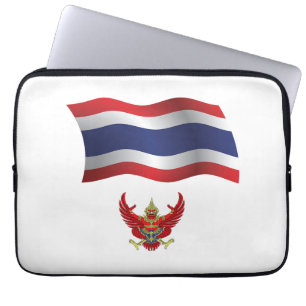 Thailand-Flagge Laptopschutzhülle