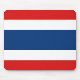 Thailand-Flagge Mousepad