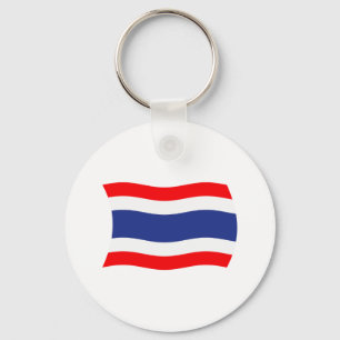 Thailand-Flagge Schlüsselanhänger