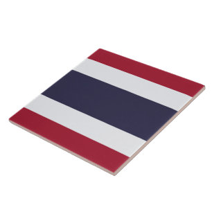 Thailand-Flaggen-Kachel Fliese
