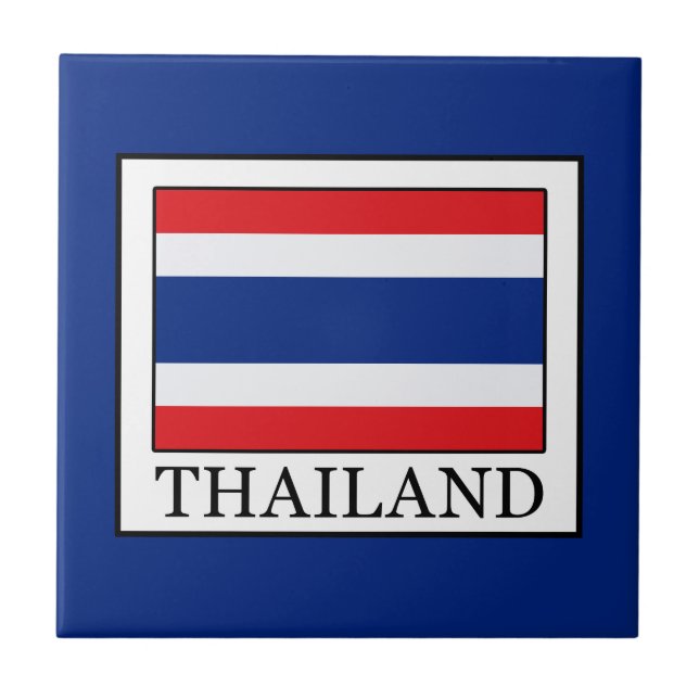 Thailand Fliese (Vorderseite)